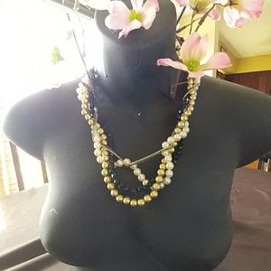 Tri-Pearl Necklace